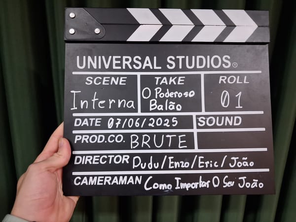 Maratona O Poderoso Balão - Behind the Scenes